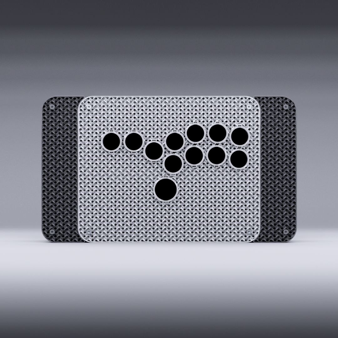 Podium V2 Leverless KIT - White Body / Gray Wings