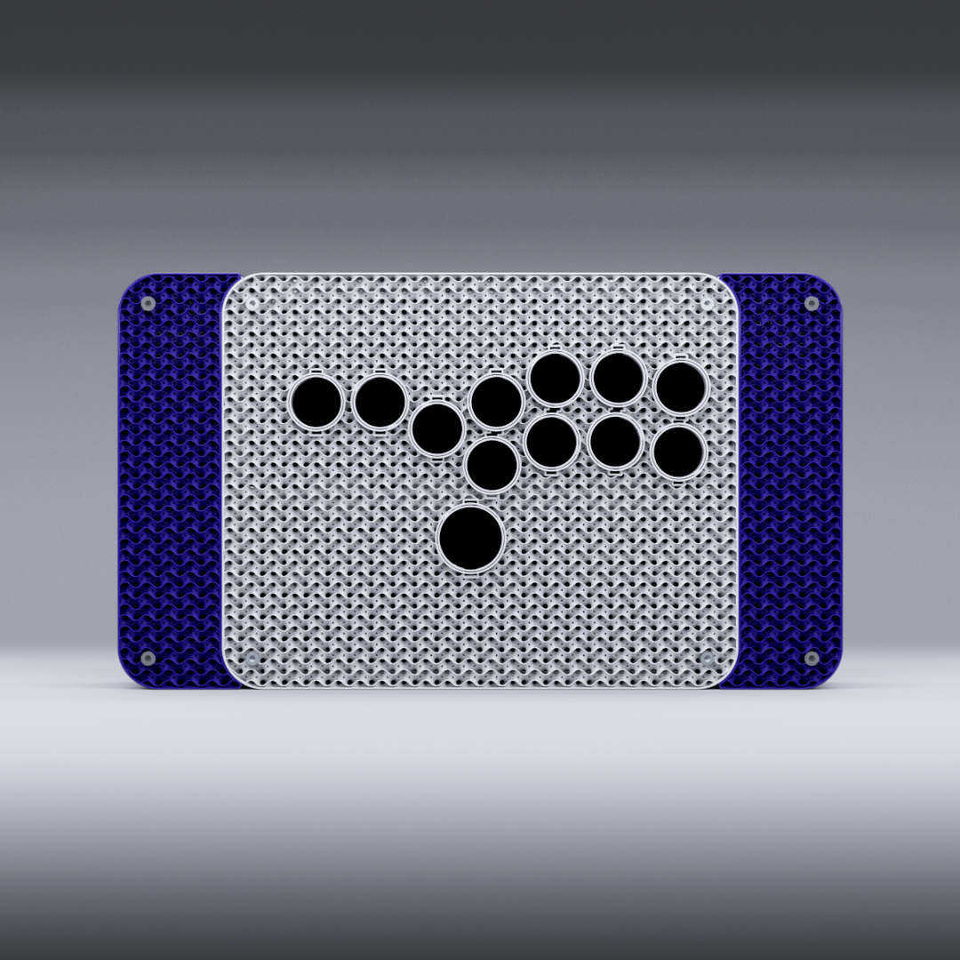 Podium V2 Leverless KIT - White Body / Purple Wings