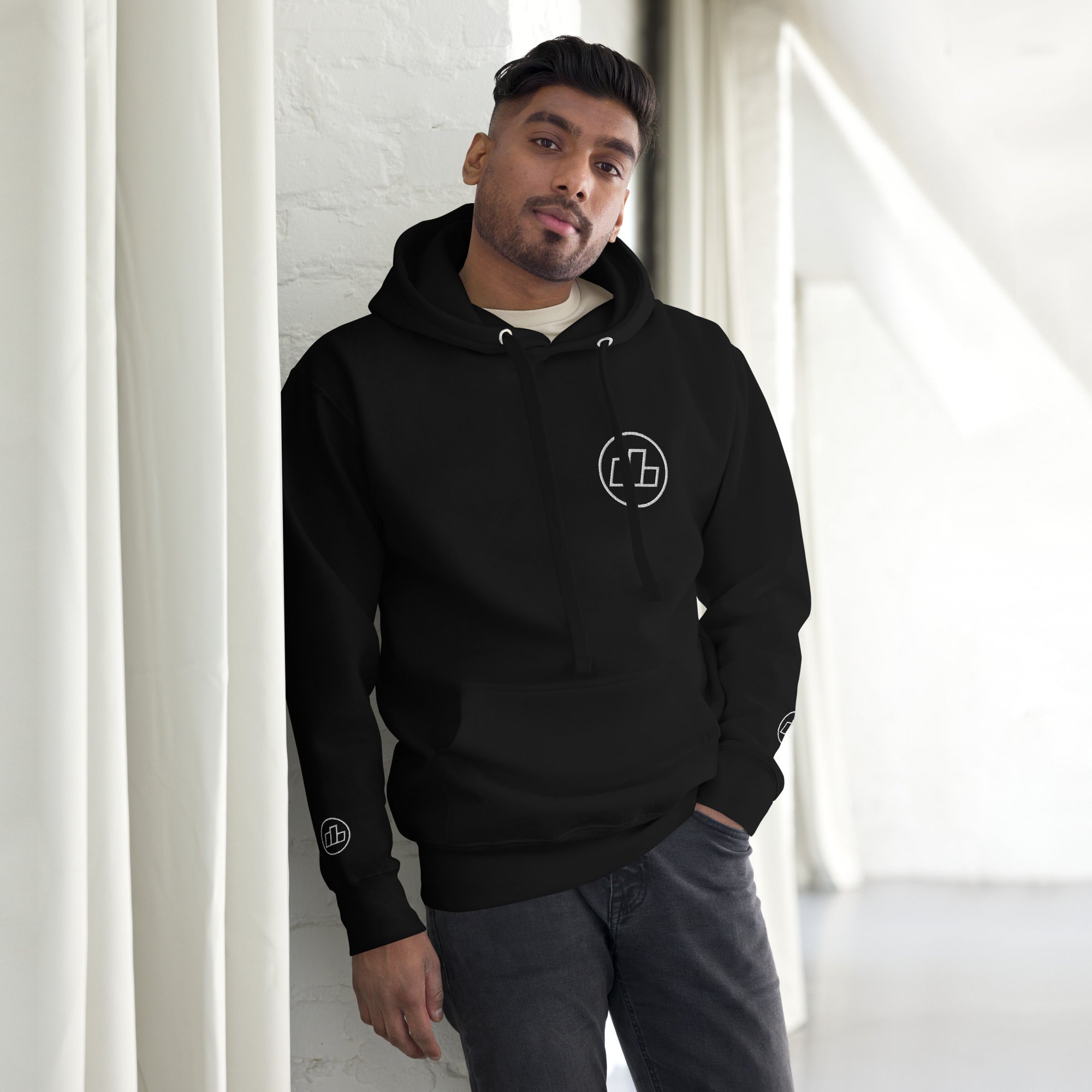 TopStep Podium Hoodie - White Embroidery