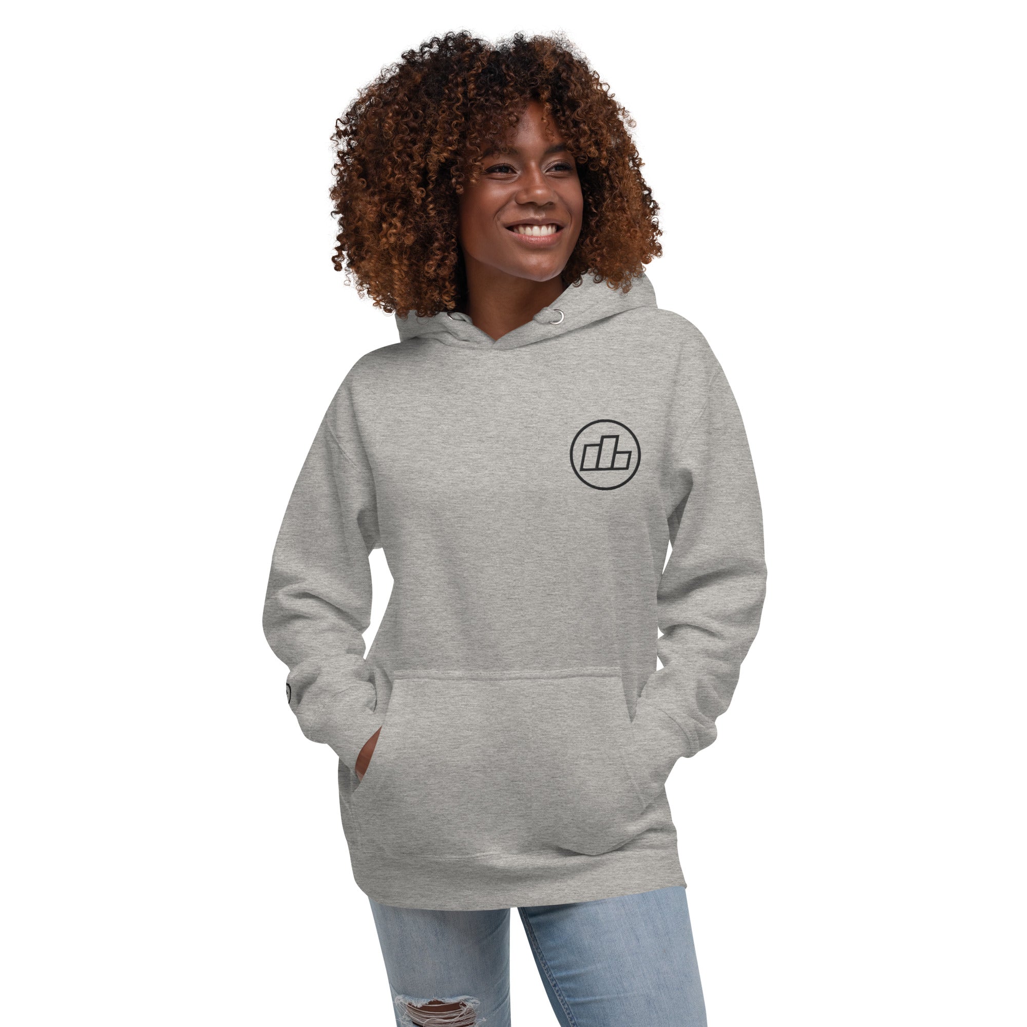 TopStep Podium Hoodie - Black Embroidery