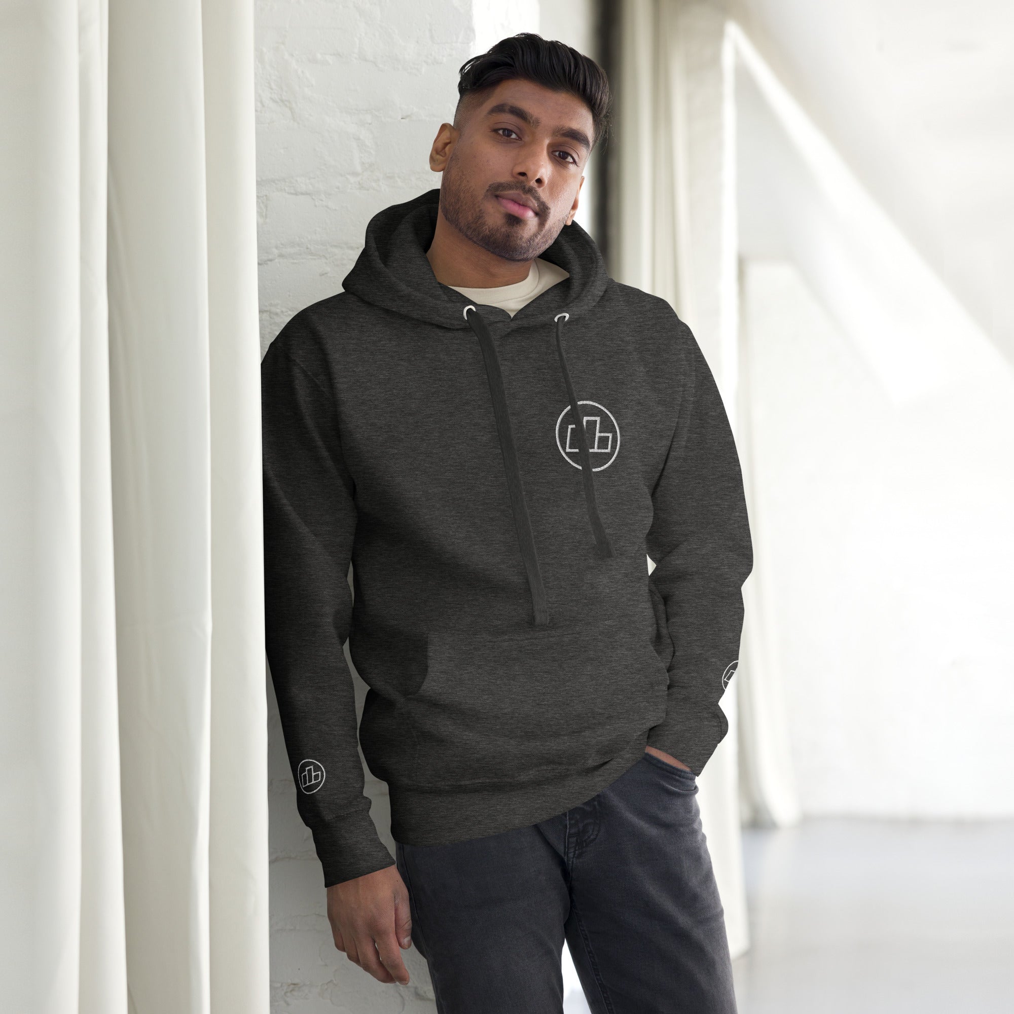 TopStep Podium Hoodie - White Embroidery