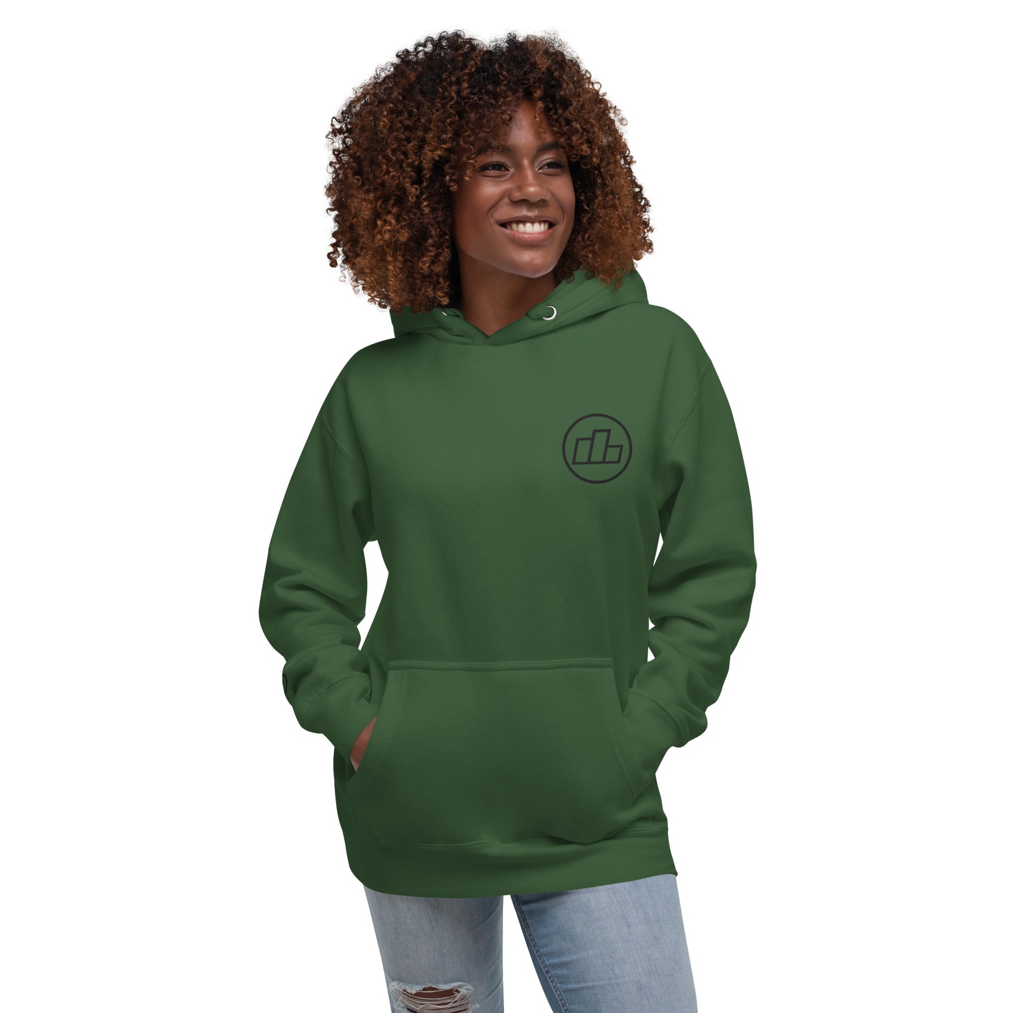 TopStep Podium Hoodie - Black Embroidery