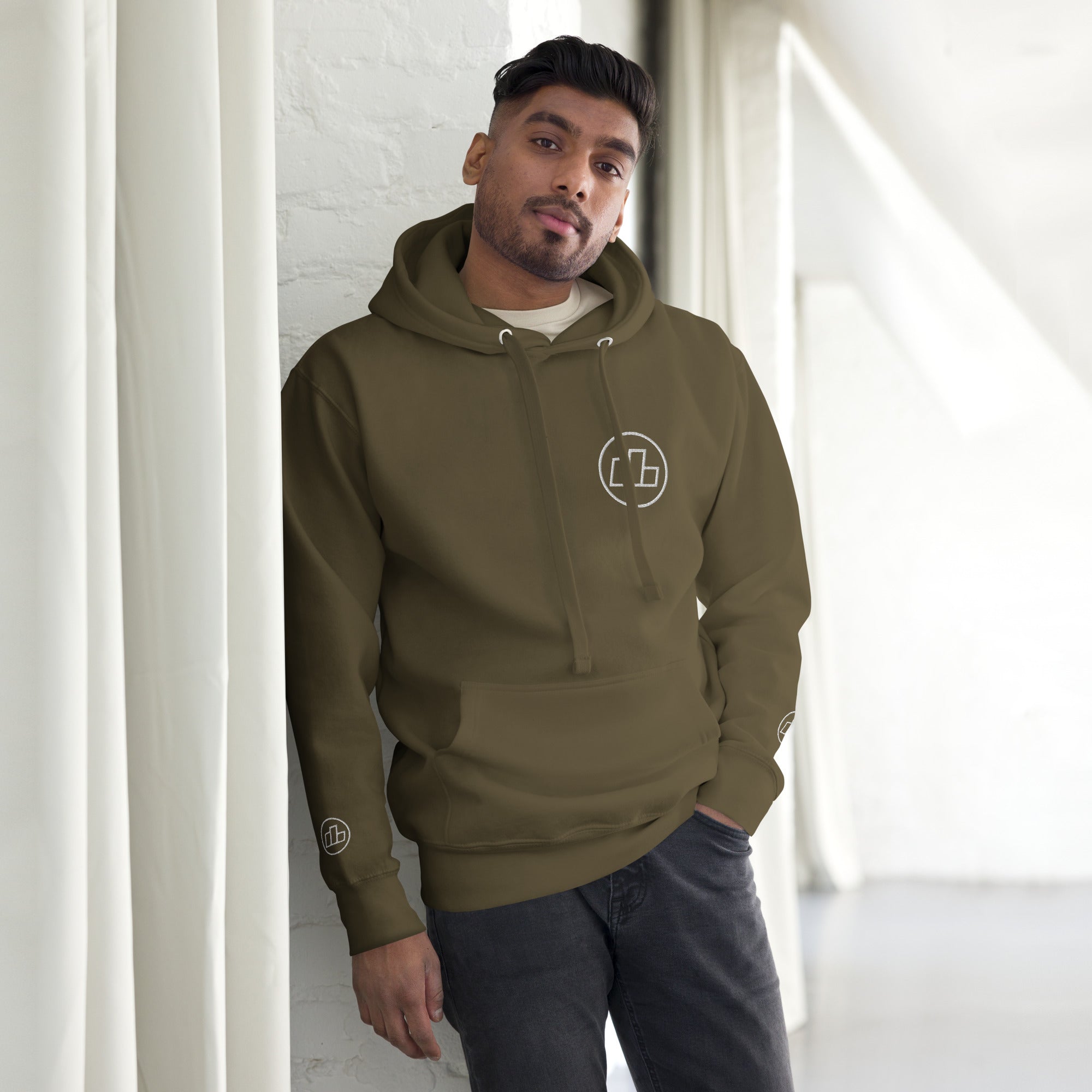 TopStep Podium Hoodie - White Embroidery
