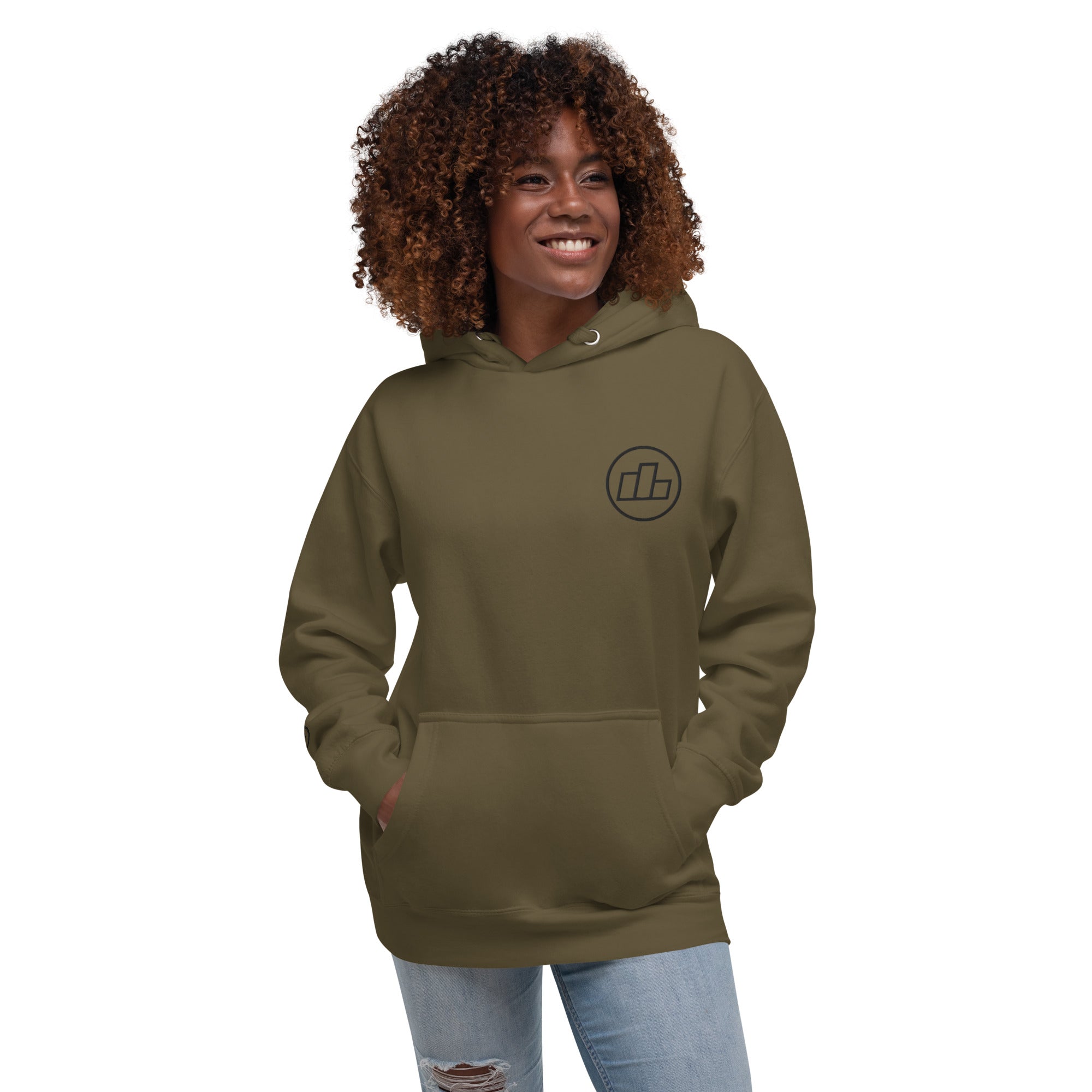 TopStep Podium Hoodie - Black Embroidery