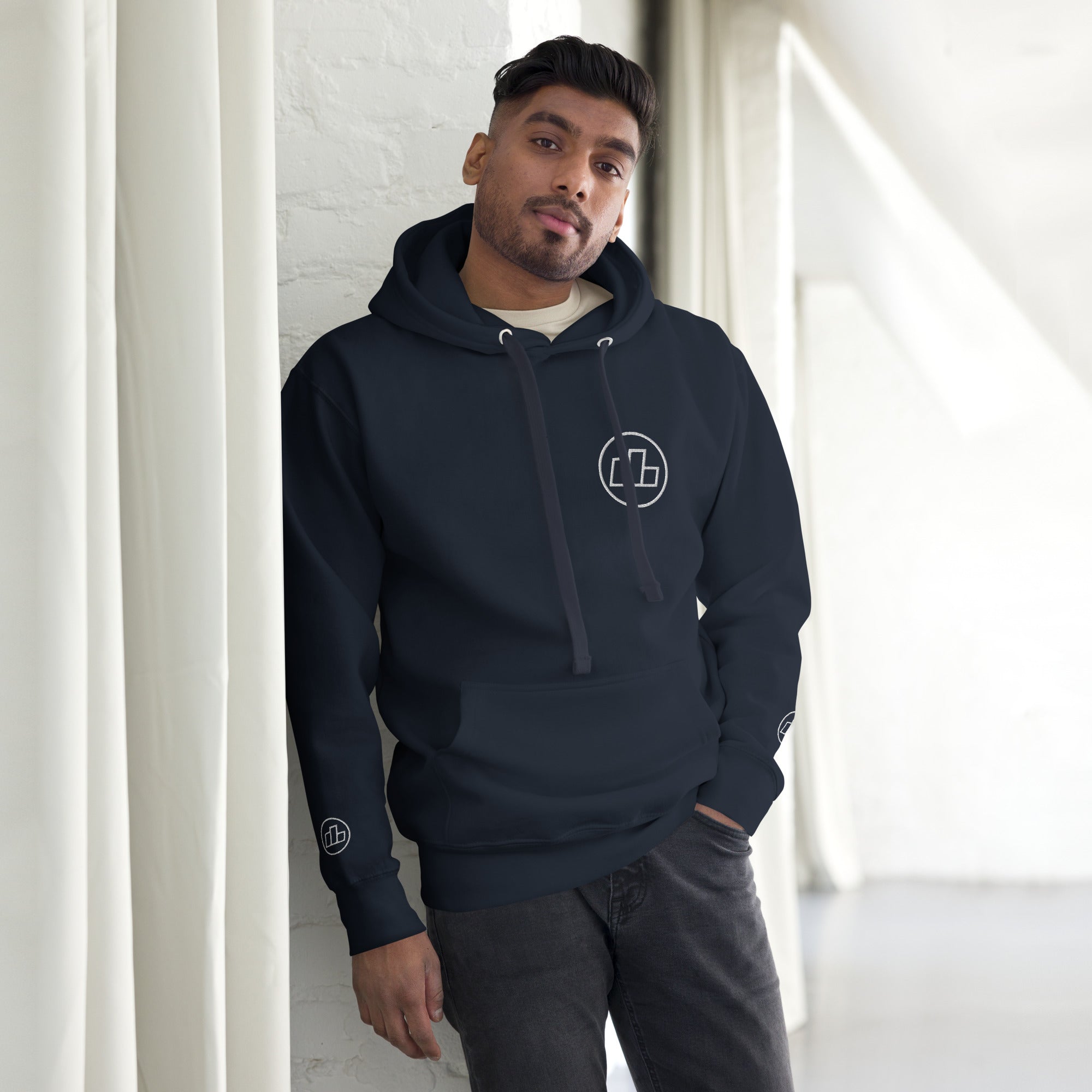 TopStep Podium Hoodie - White Embroidery
