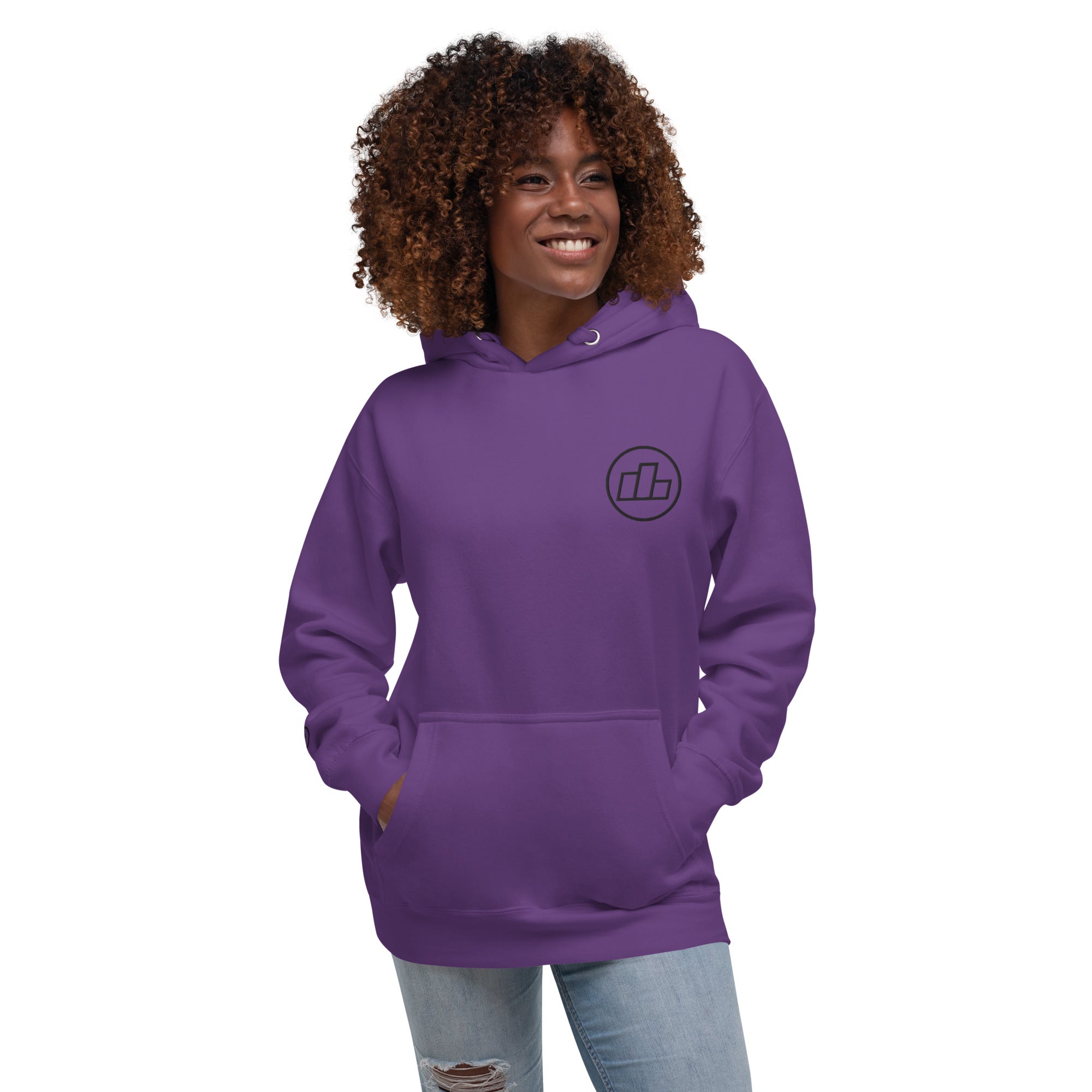 TopStep Podium Hoodie - Black Embroidery