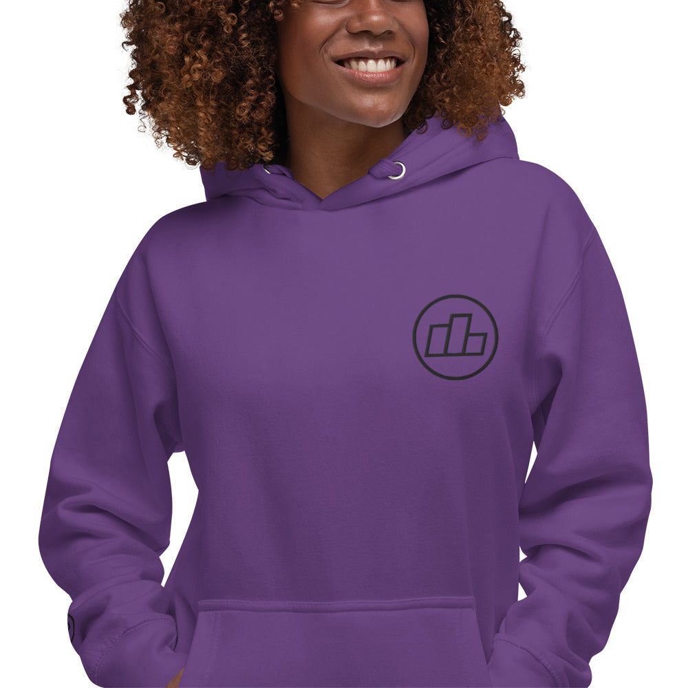 TopStep Podium Hoodie - Black Embroidery