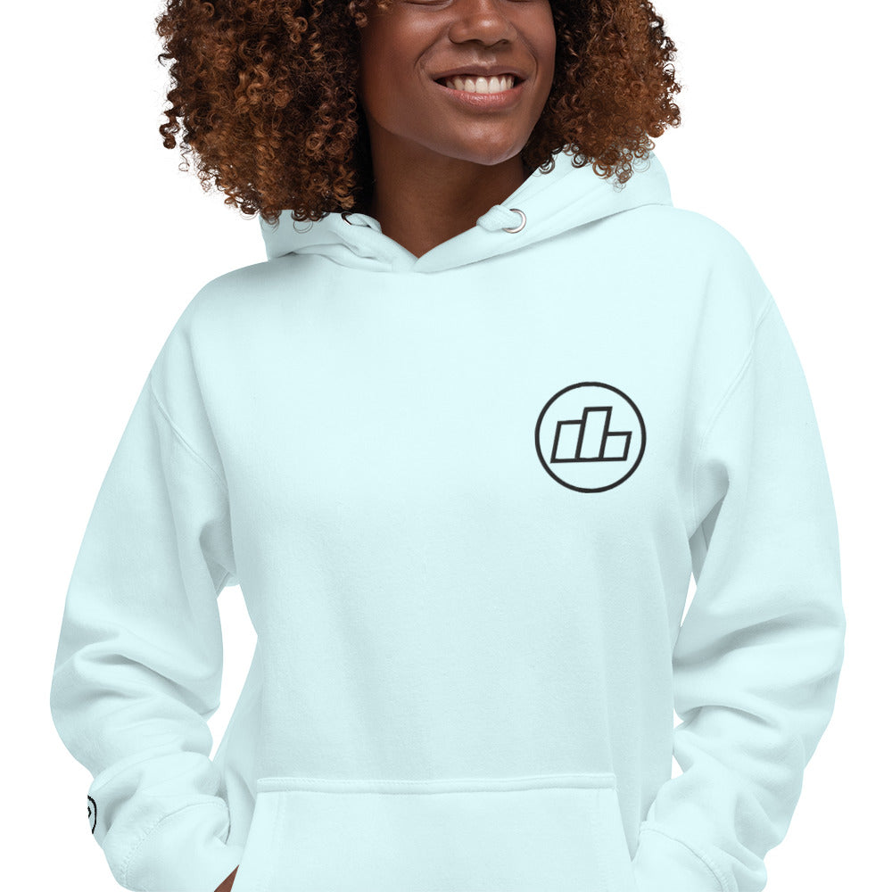 TopStep Podium Hoodie - Black Embroidery