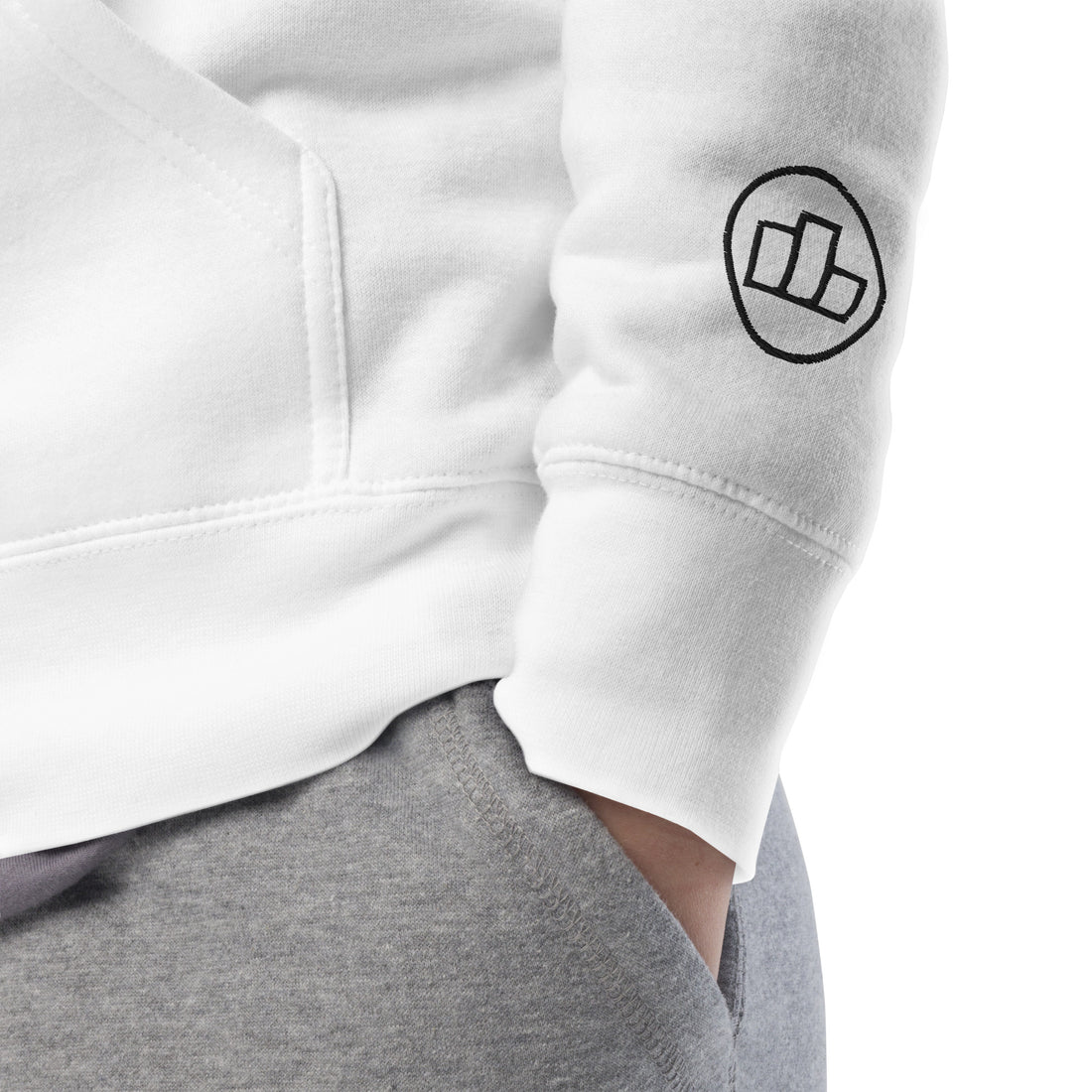 TopStep Podium Hoodie - Black Embroidery